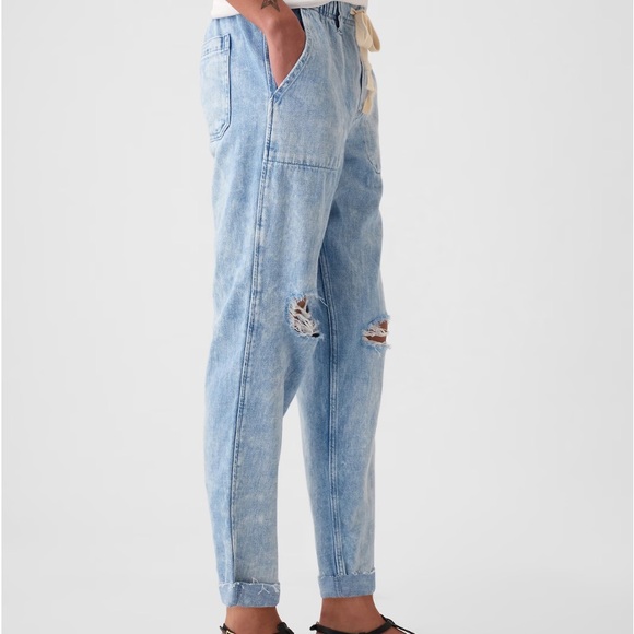 Gap “east denim utility jeans”. Size M. - Picture 4 of 6